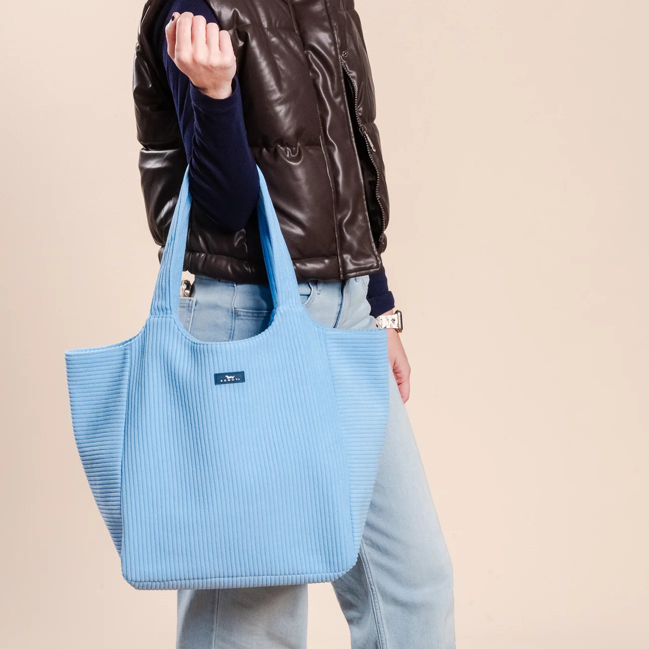Scout Day Out Perri Corduroy Tote