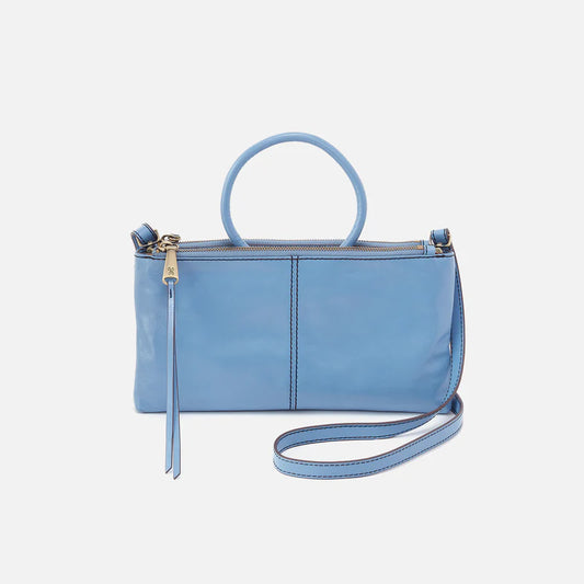 Sable Crossbody Faded Denim
