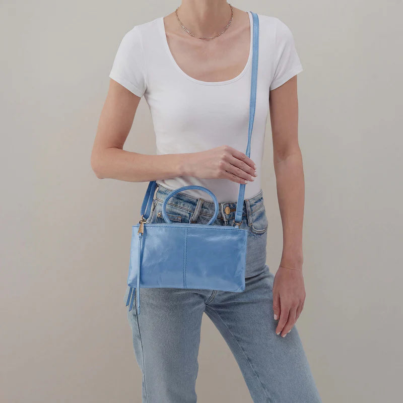 Sable Crossbody Faded Denim