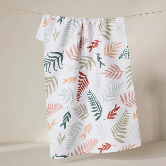 Forest Floor Ferns Tea Towel
