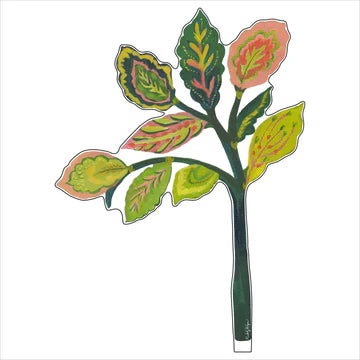Green Leaves Small Acrylic Leaves
