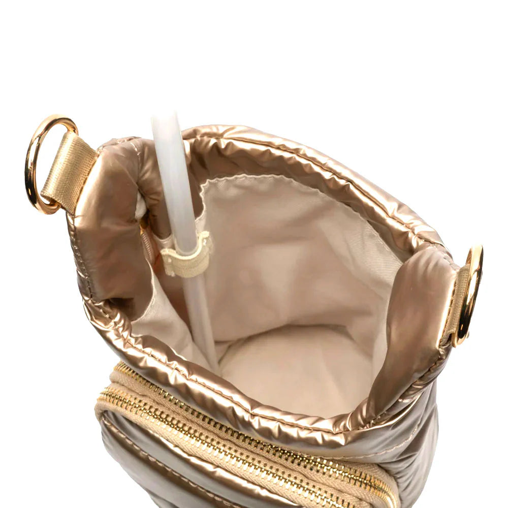 HydroBag Handle Gold with Striped Strap