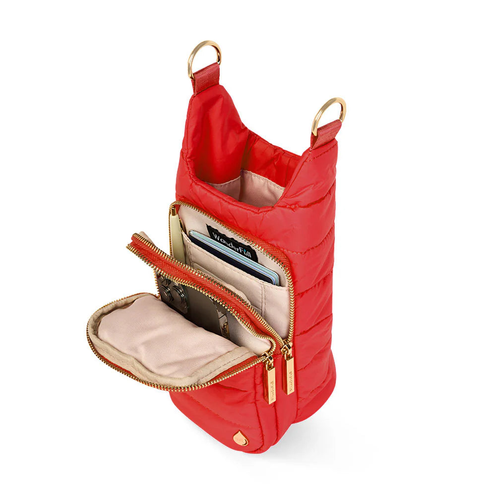 HydroBag Poppy Red with Solid Strap