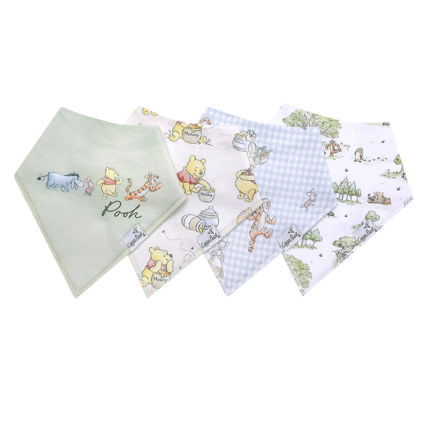 Bandana Bibs Hundred Acre Wood Set of 4