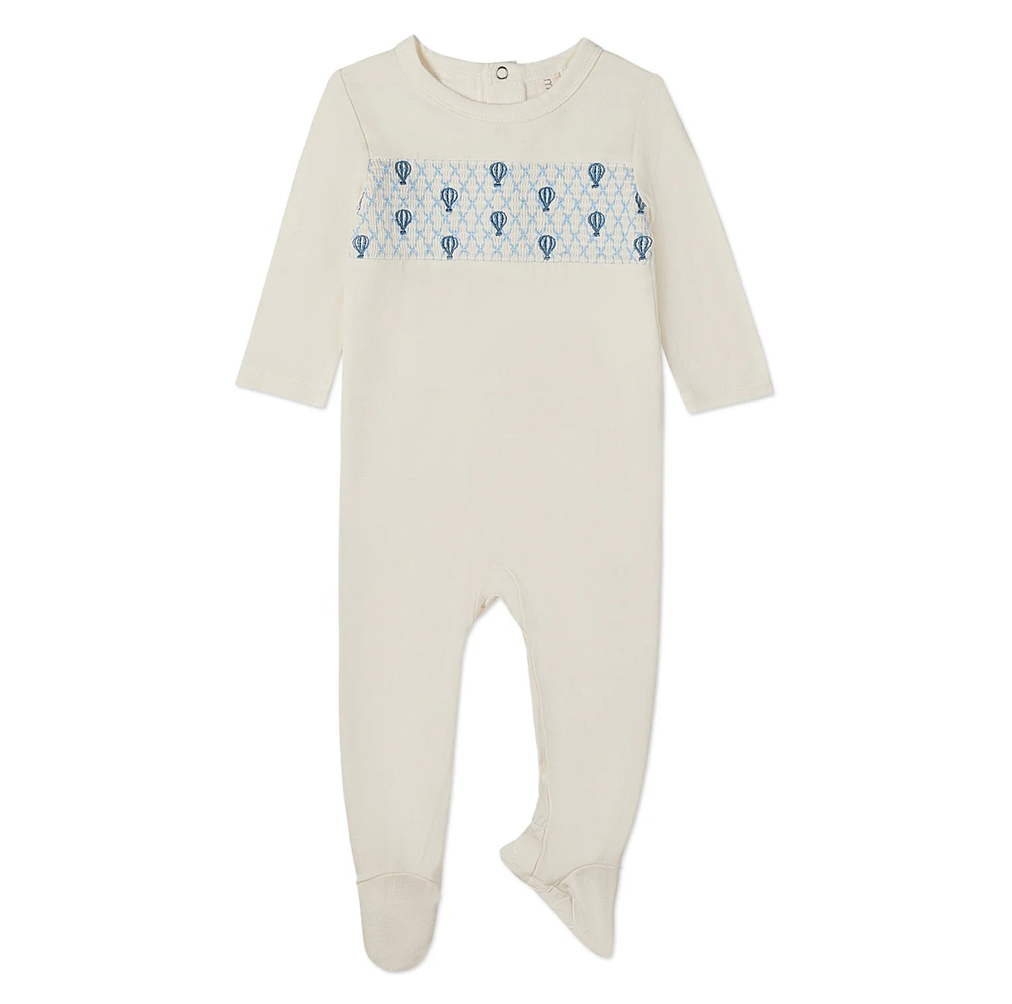 Hot Air Balloon Smocked Footie
