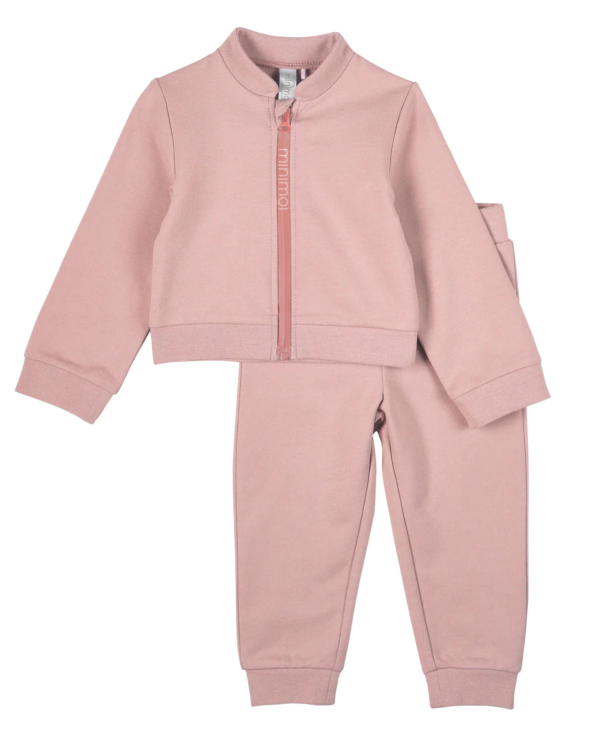 Full Zip Jacket and Pants Set Misty Rose
