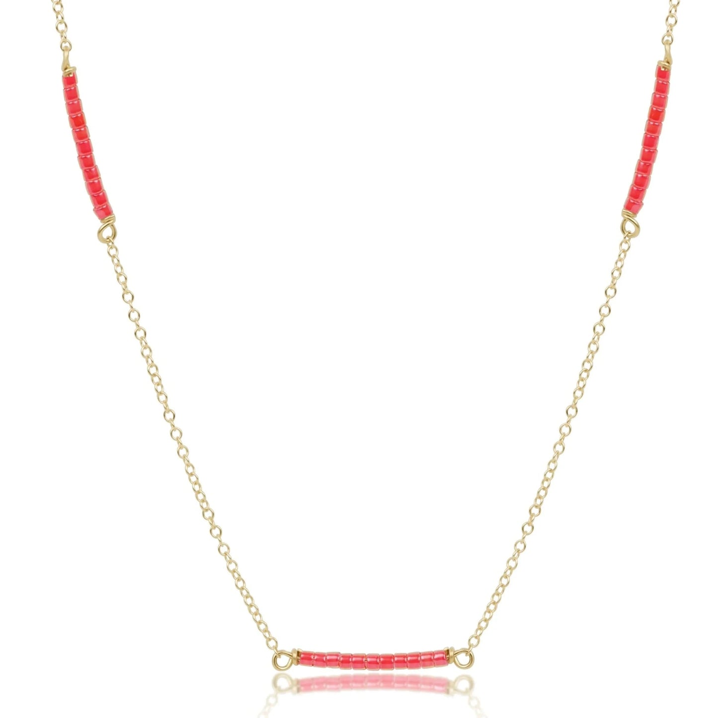 15" Choker Simplicity Chain Gold Hope Bliss Sherbert
