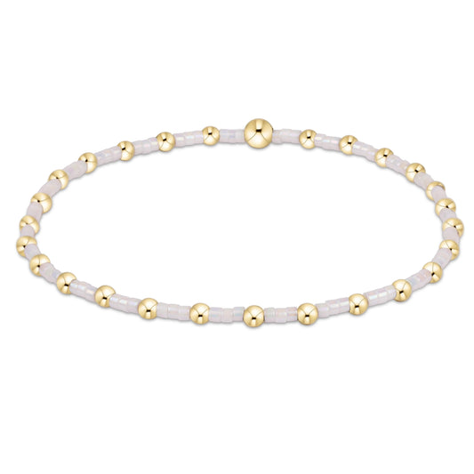 Hope Sincerity Bracelet Silky White