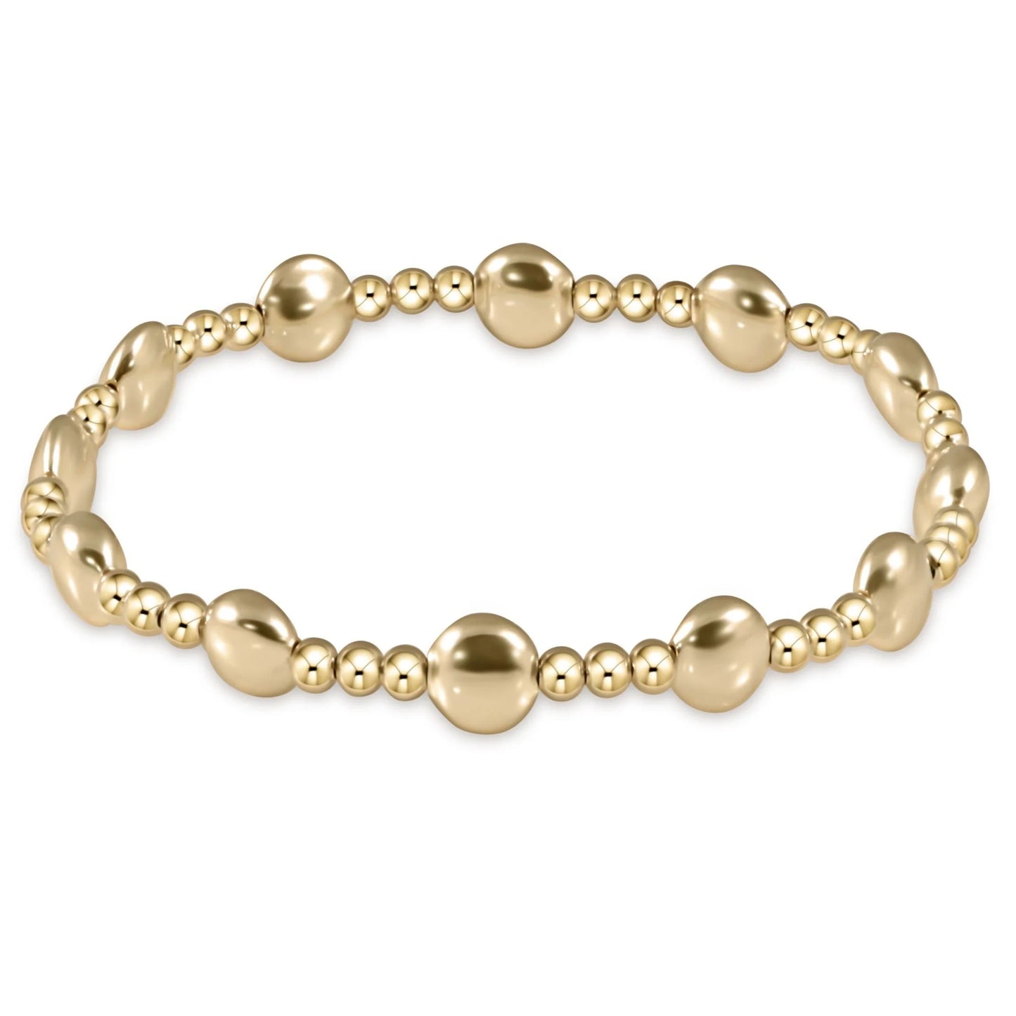 Honesty Sincerity Gold 6mm Bracelet