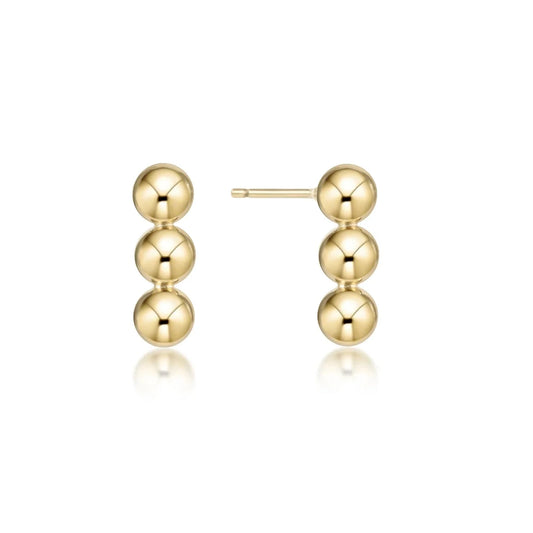 Joy Stud 6mm Gold Earrings