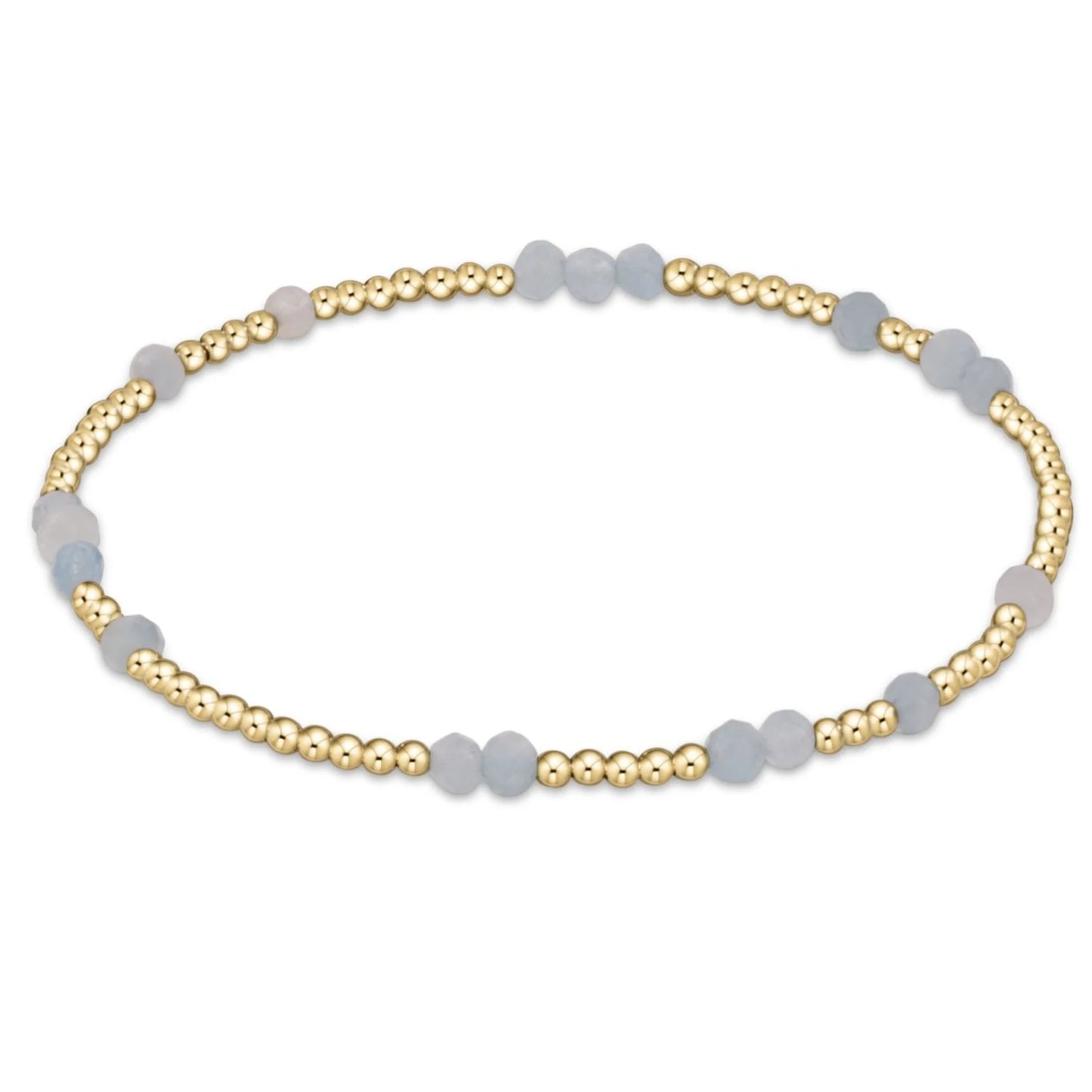 Extends Hope Unwritten Gemstone Bracelet Aquamarine