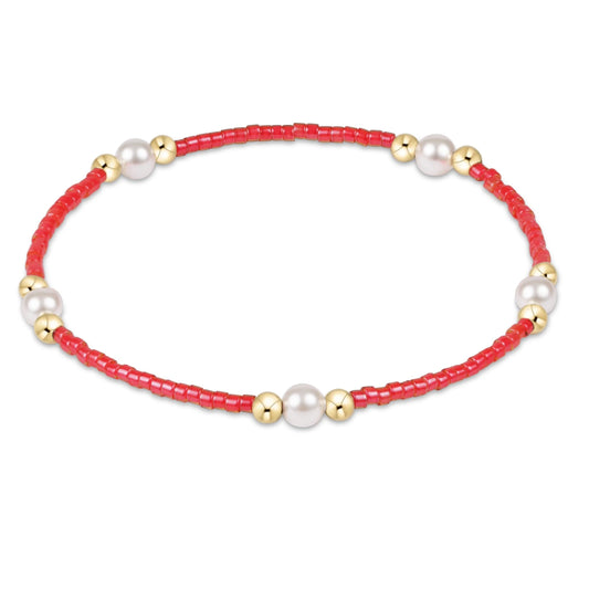 Hope Purpose Pearl Bracelet Sherbert
