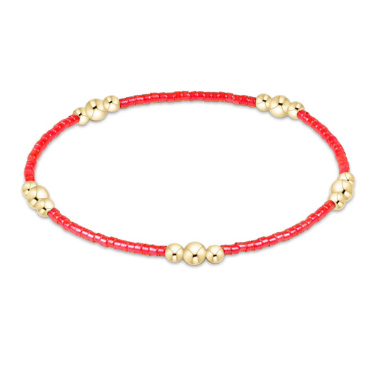 Hope Purpose Gold Bracelet Sherbert
