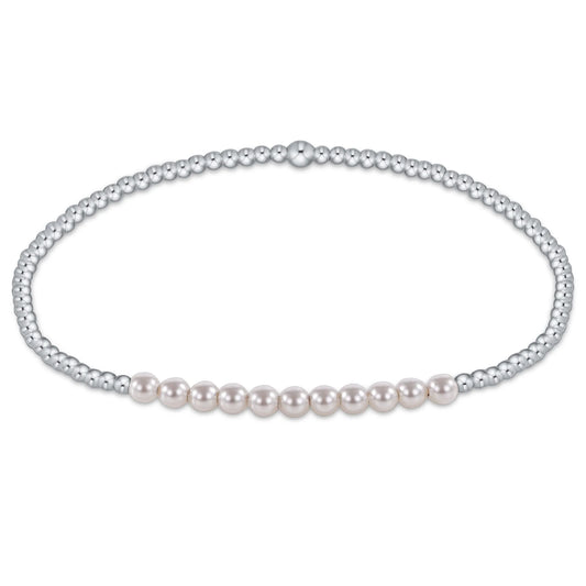 Bliss Pearl 3mm Sterling Bracelet