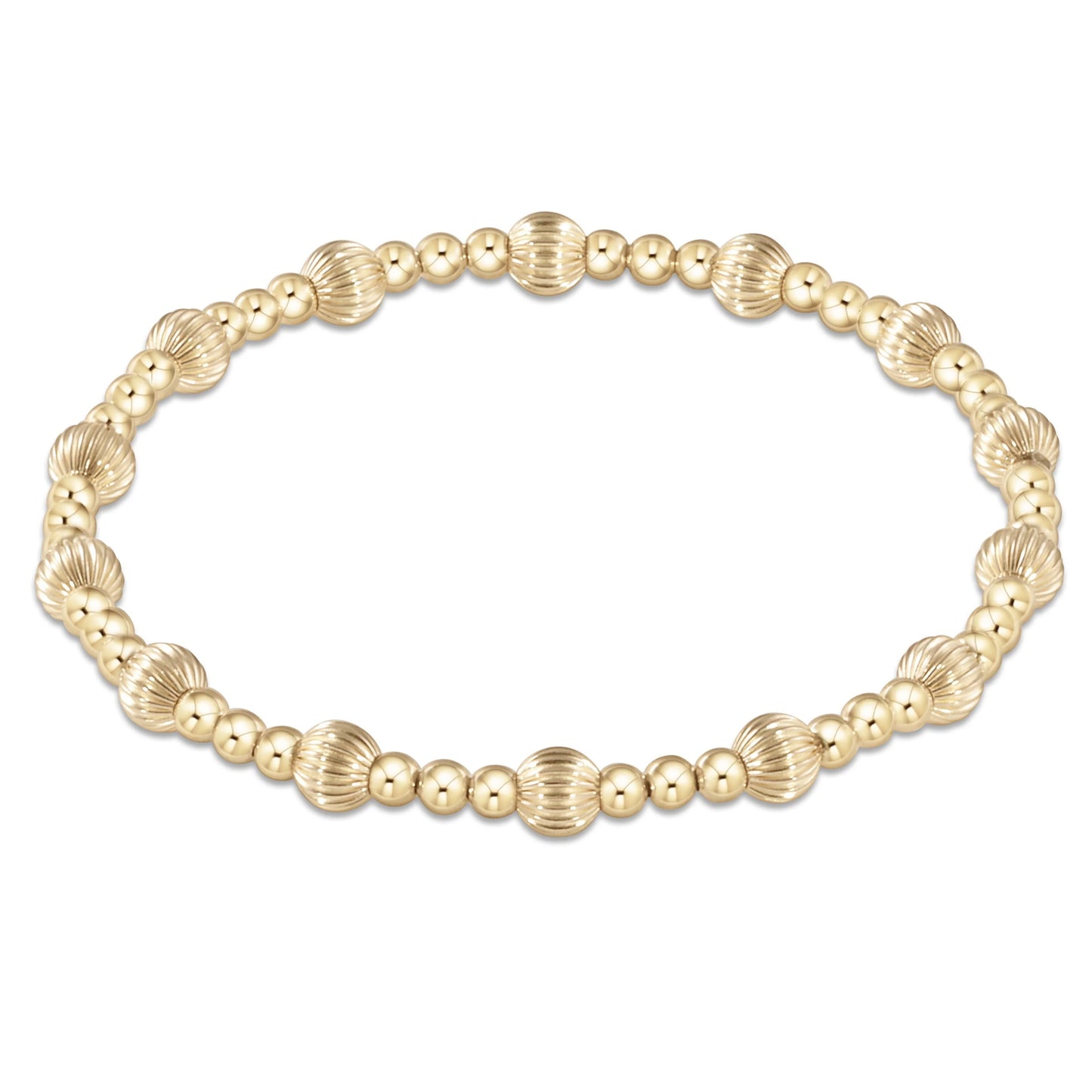 Dignity Sincerity Gold 5mm Bracelet