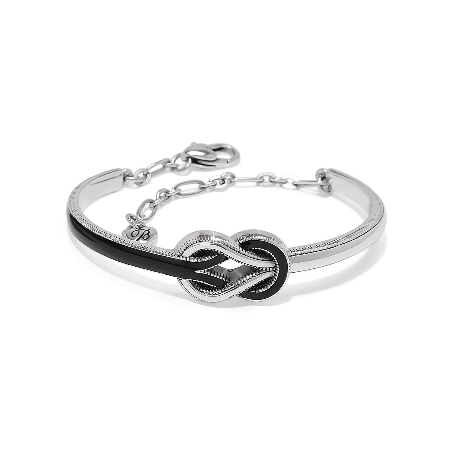 Interlok Harmony Bar Bracelet Silver-Black