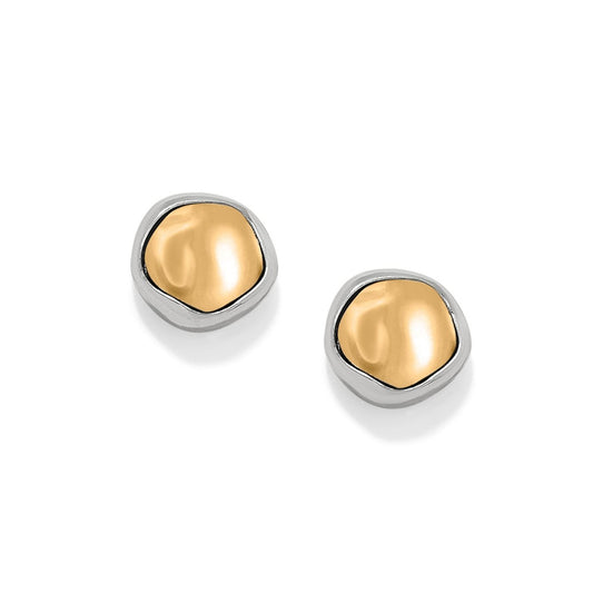 Cascade Round Post Earrings