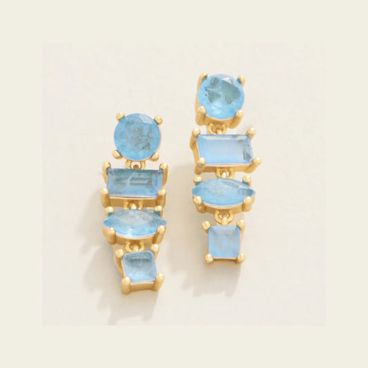Lee Earrings Blue