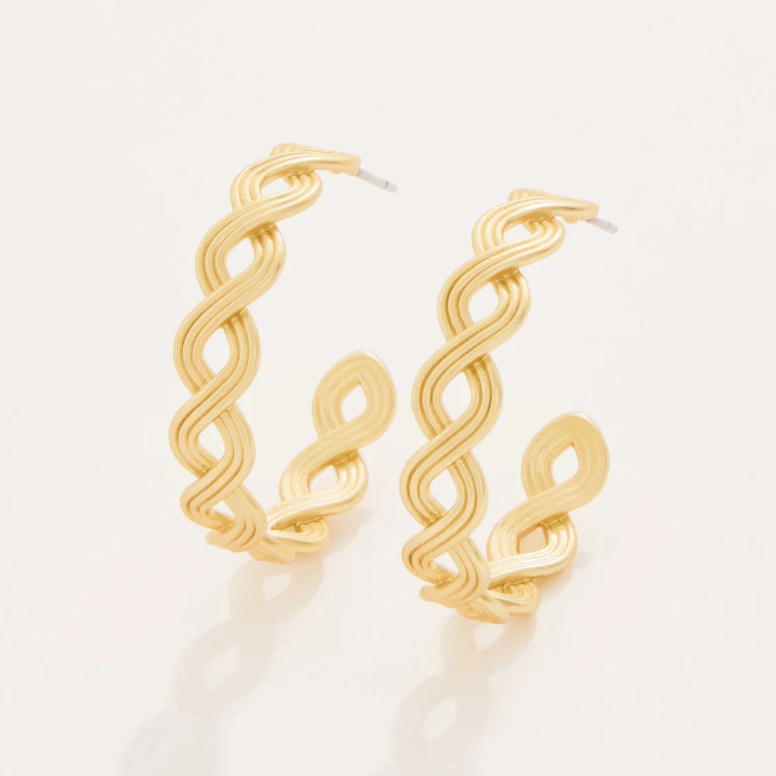 Wilson Creek Hoop Earrings Gold