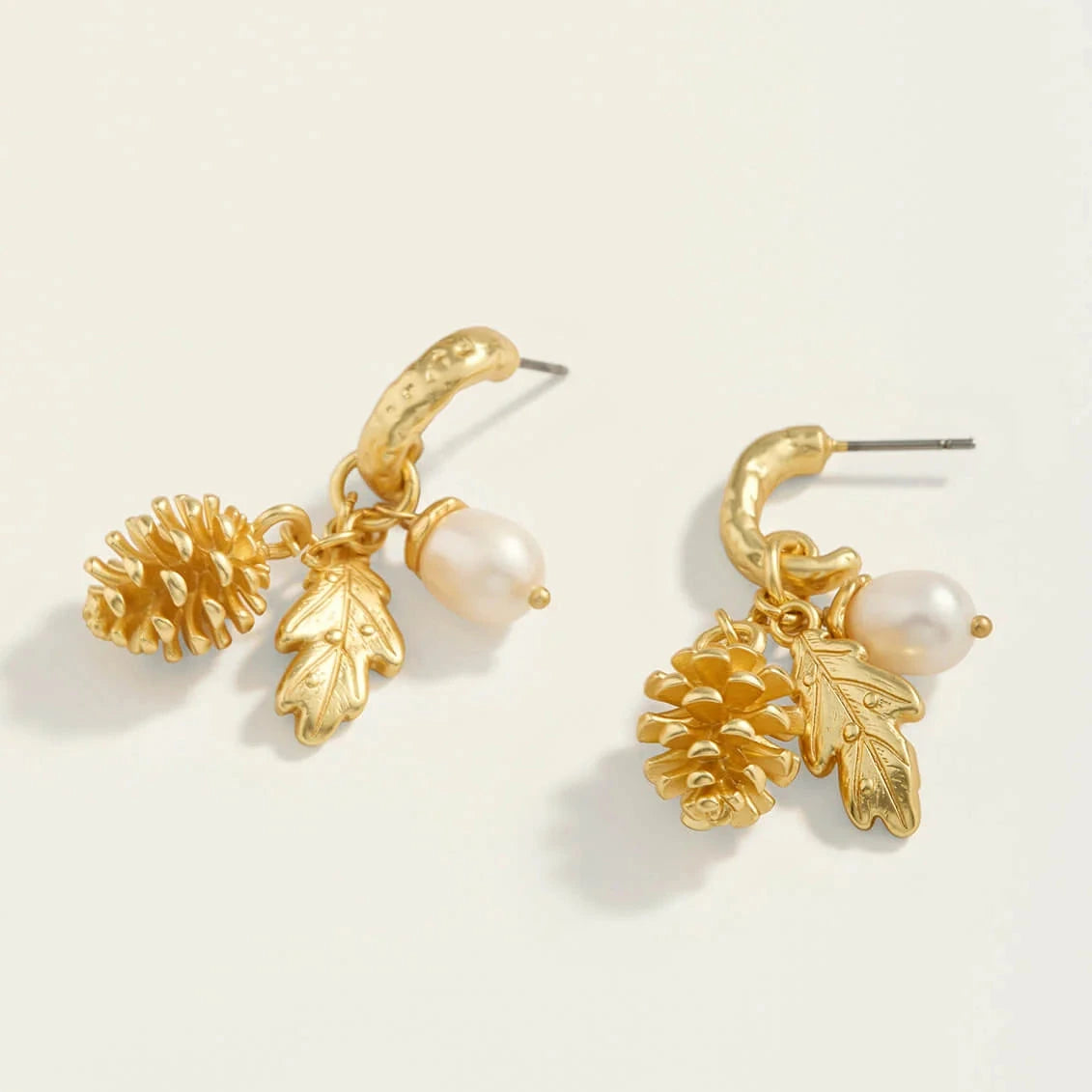 Pine Forest Earrings Pearl