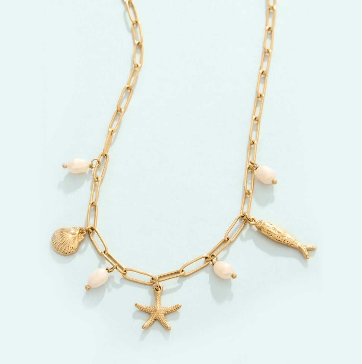 Sea Island Necklace 18" Pearl