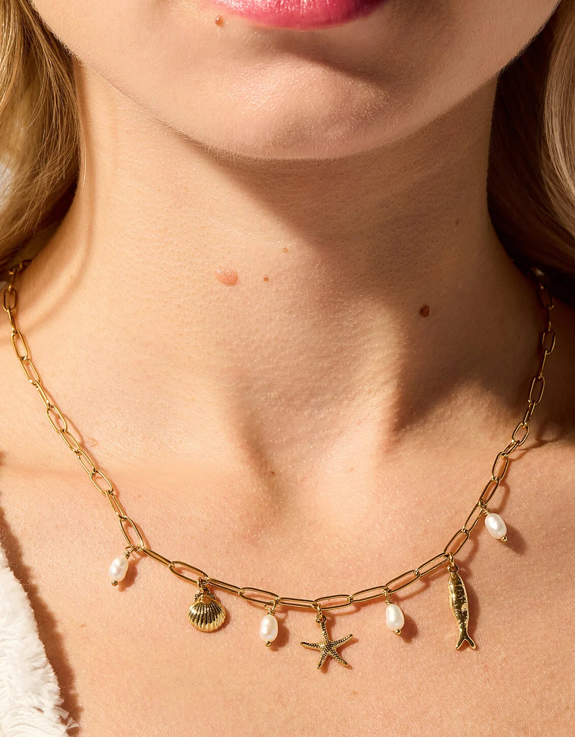Sea Island Necklace 18" Pearl