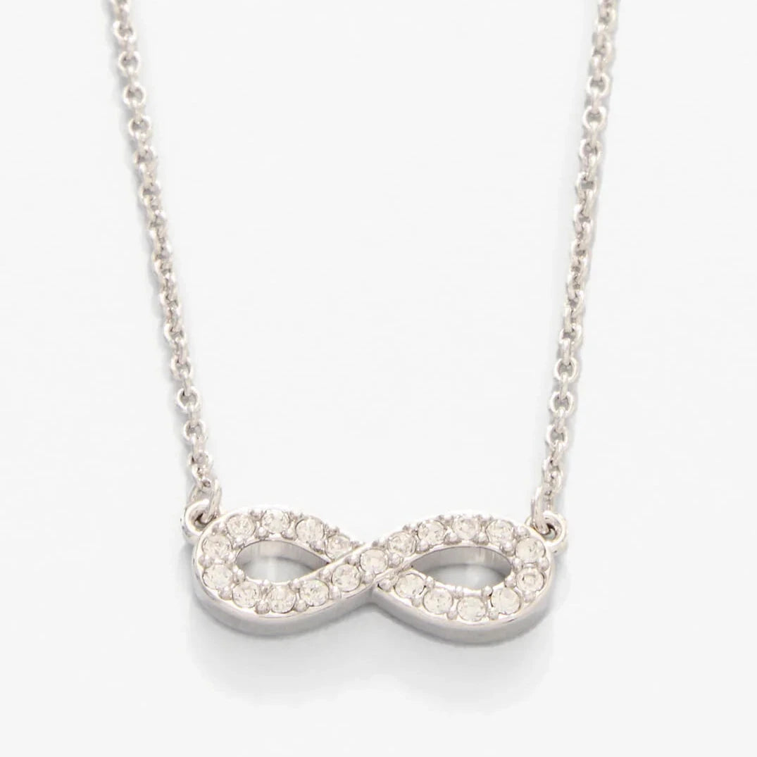 Sea La Vie Necklace 18" Eternally Grateful/Infinity Silver