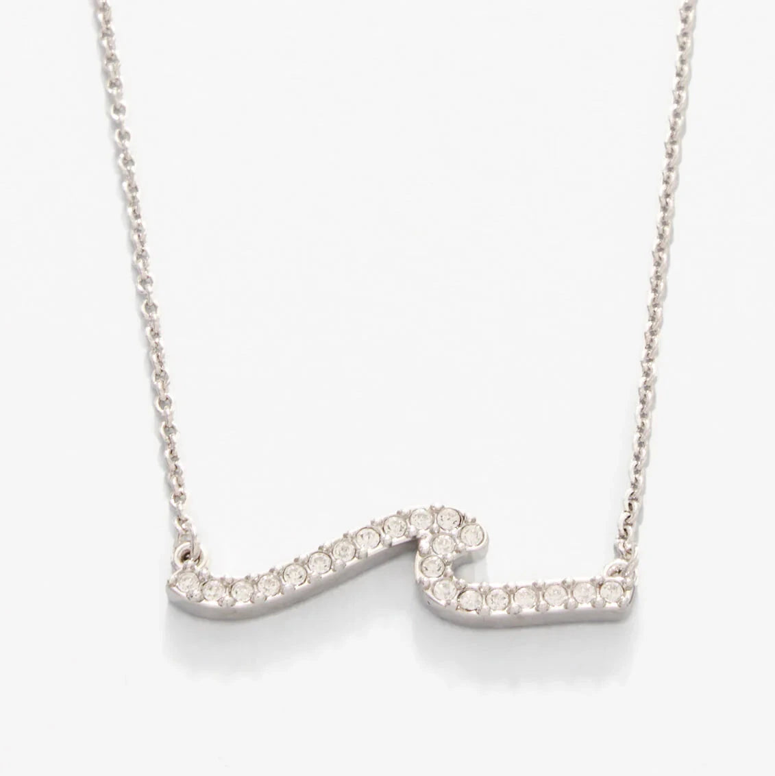 Sea La Vie Necklace 18" Hope Floats/Wave Silver