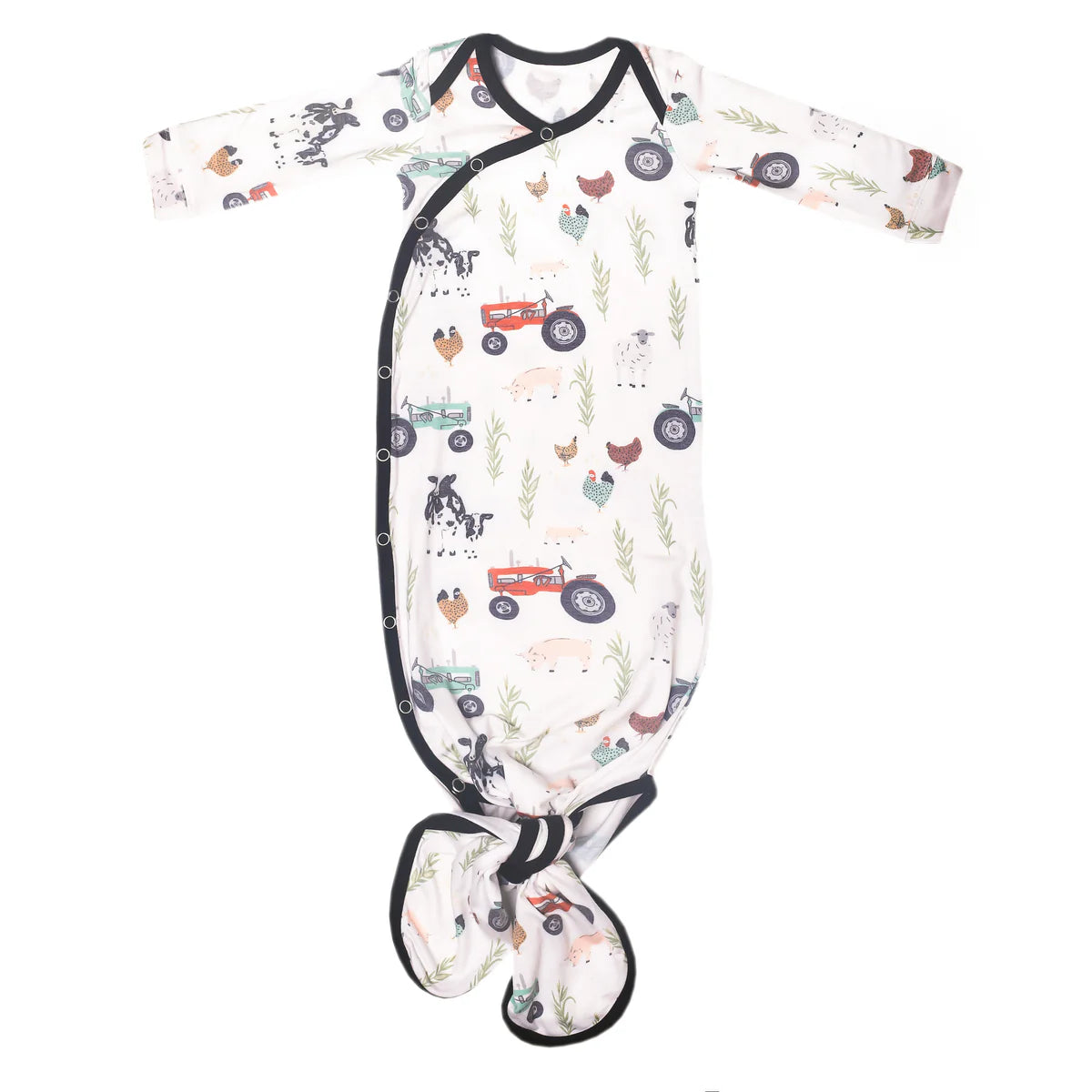 Newborn Knotted Gown Jo