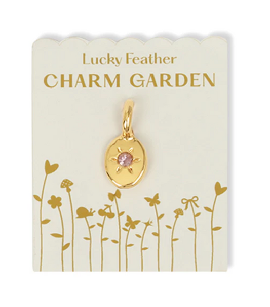 Charm Garden Gold Charm Birthstone June