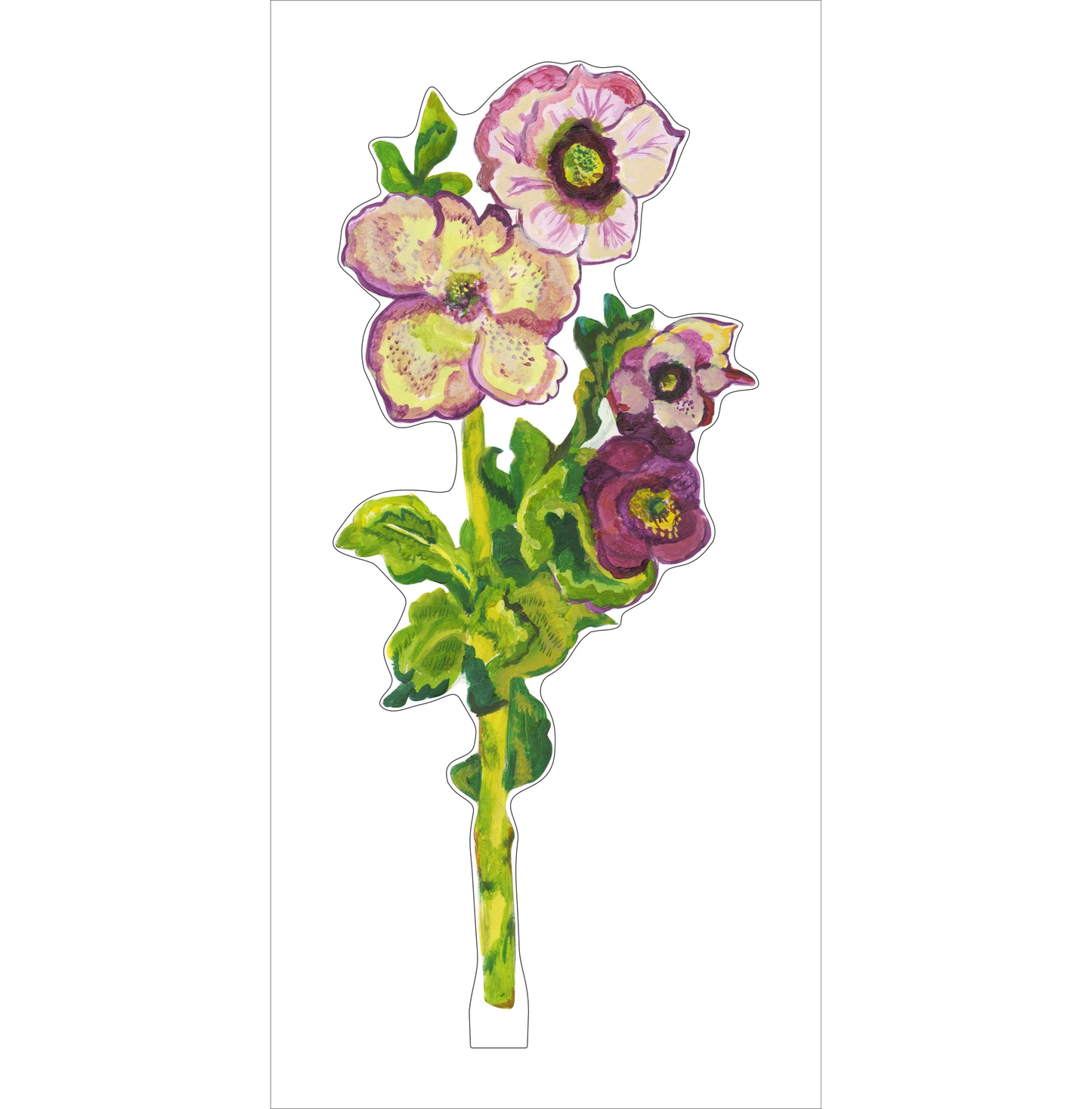 Hellebore Small Acrylic Flower