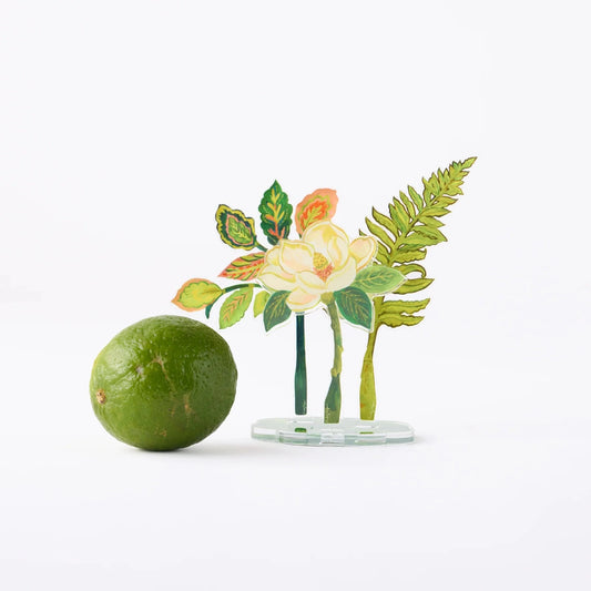 Magnolia Petite Bouquet Acrylic Collection