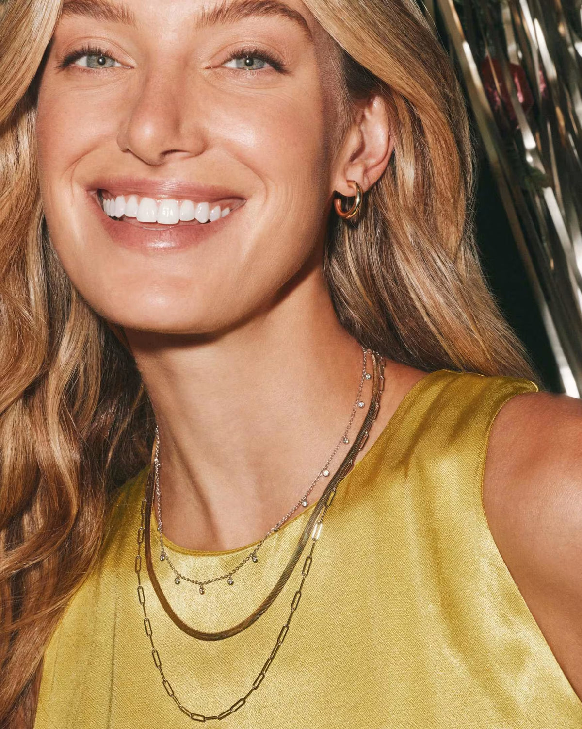 Kassie Chain Necklace in Gold