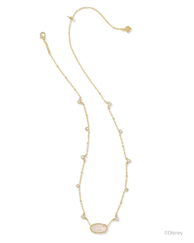 Mickey Mouse Elisa Necklace Gold Iridescent Drusy