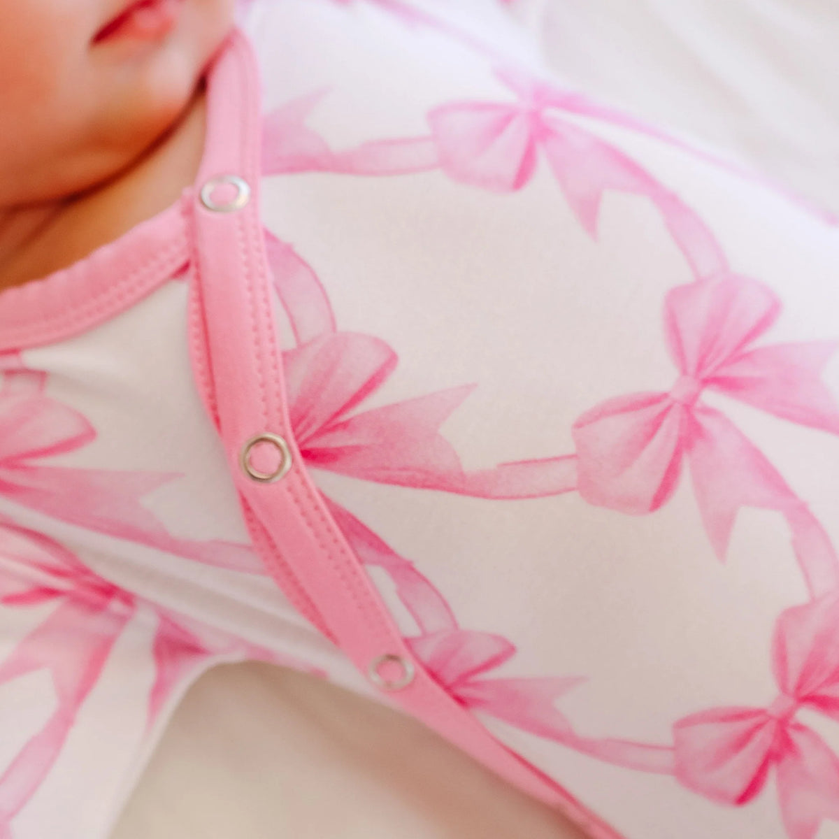 Bow My Gosh Bamboo Newborn Knotted Gown
