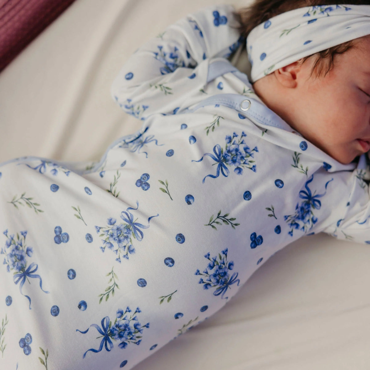 Catherine Newborn Knotted Gown