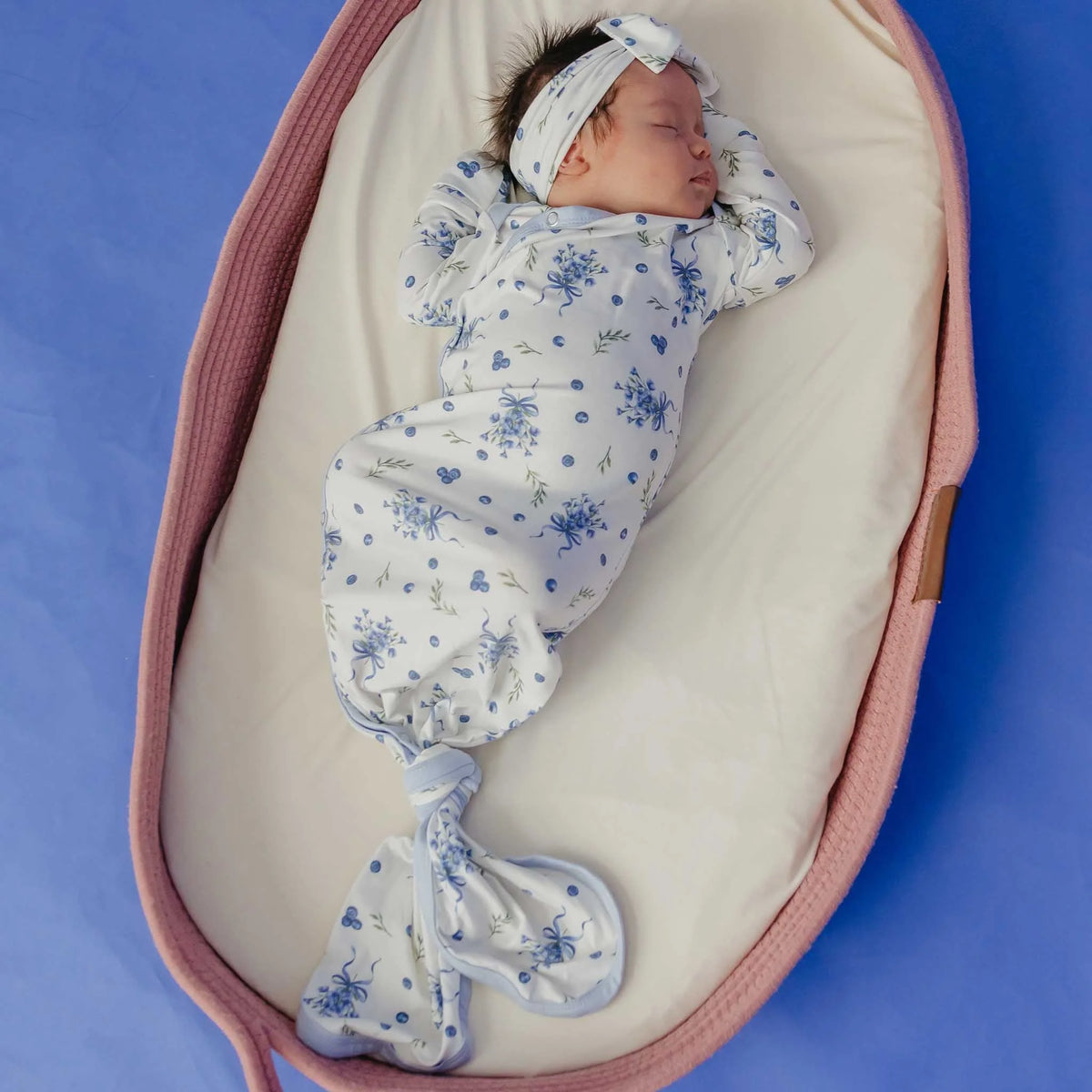 Catherine Newborn Knotted Gown