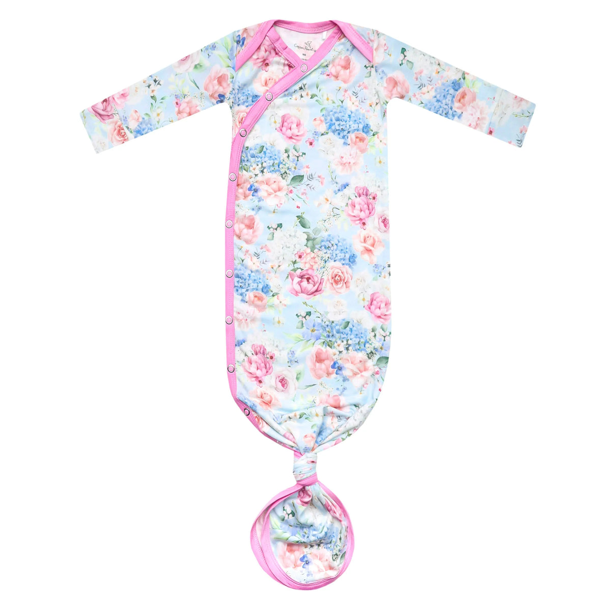 Genevieve Newborn Knotted Gown