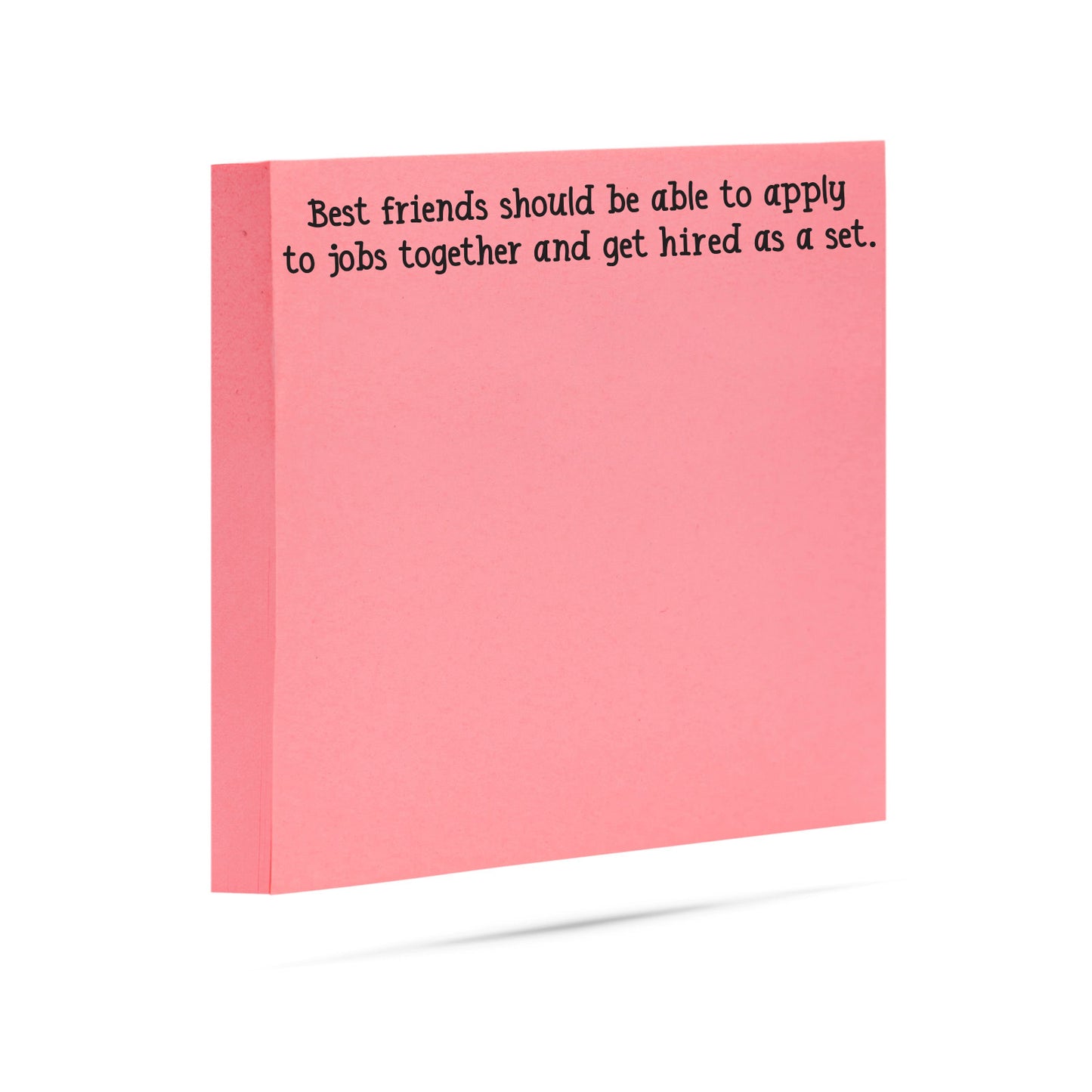 Best Friends Sticky Note Pad