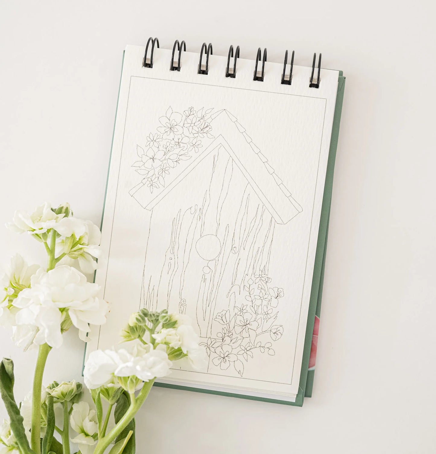A Little Bit of Summer Mini Watercoloring Book