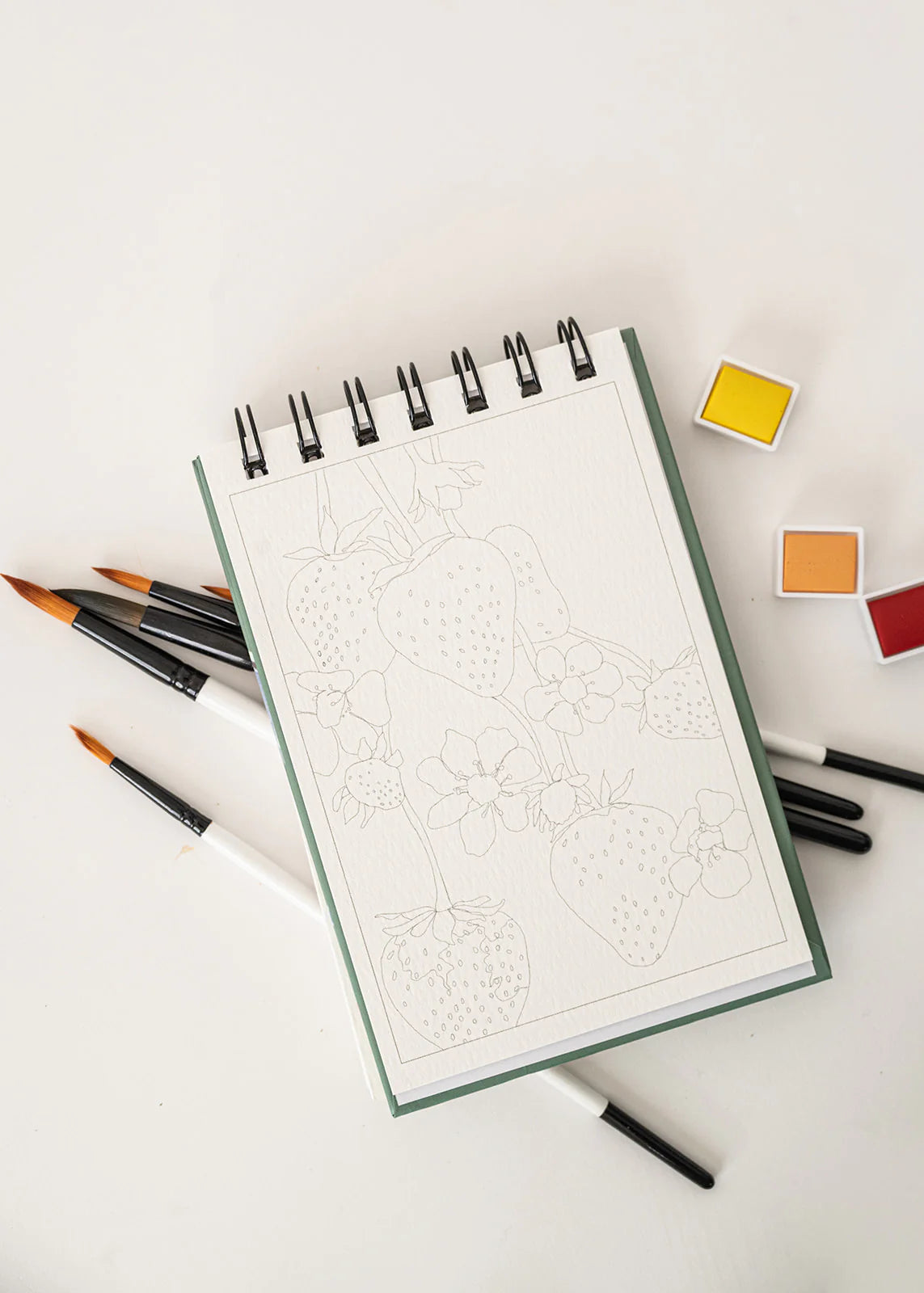 A Little Bit of Summer Mini Watercoloring Book