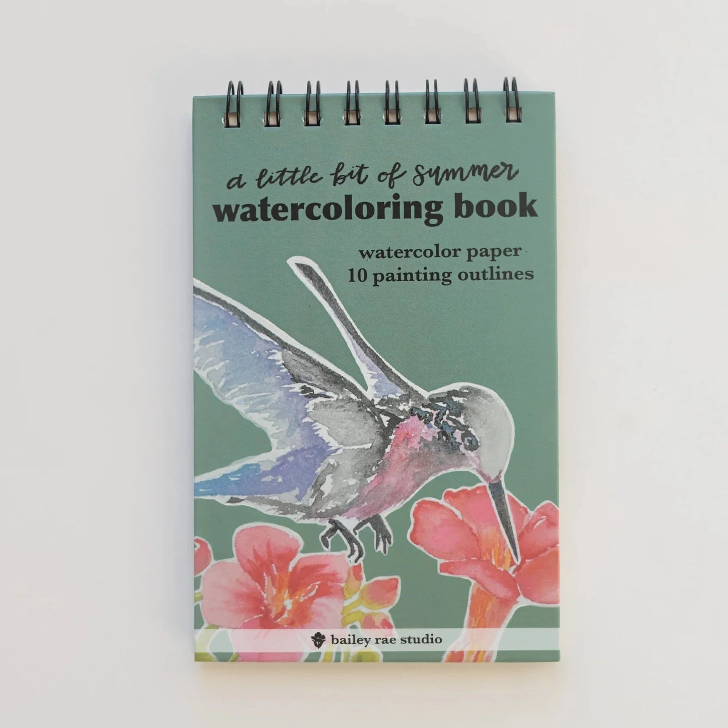 A Little Bit of Summer Mini Watercoloring Book