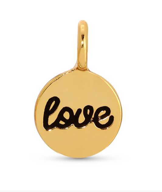 Charm Garden Gold Charm Love