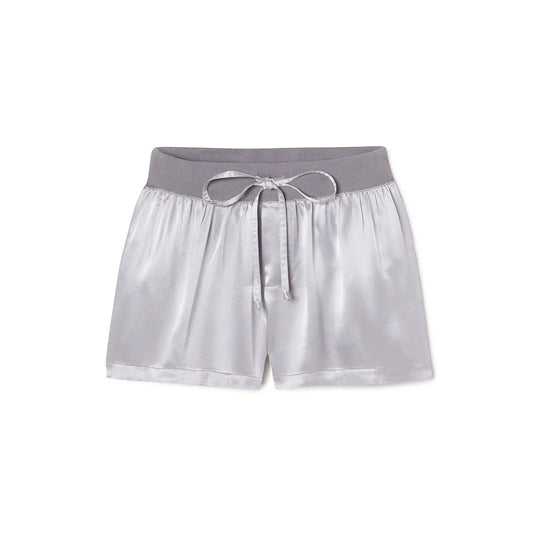 MIkel Satin Boxer Dark Silver