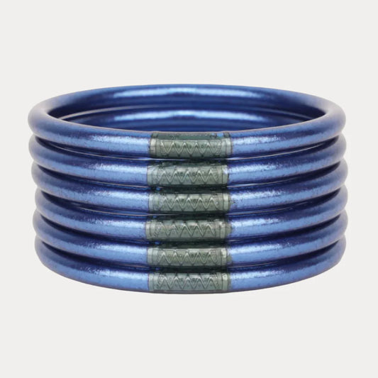Marine All Weather Bangles Set of 6 Serenity Prayer