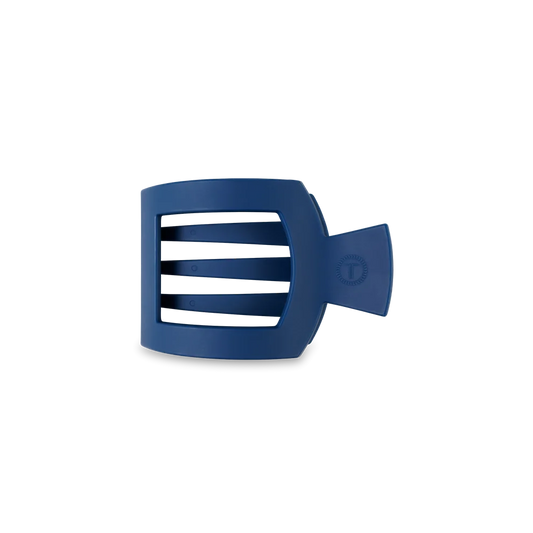 Midnight Rain Small Flat Square Hair Clip