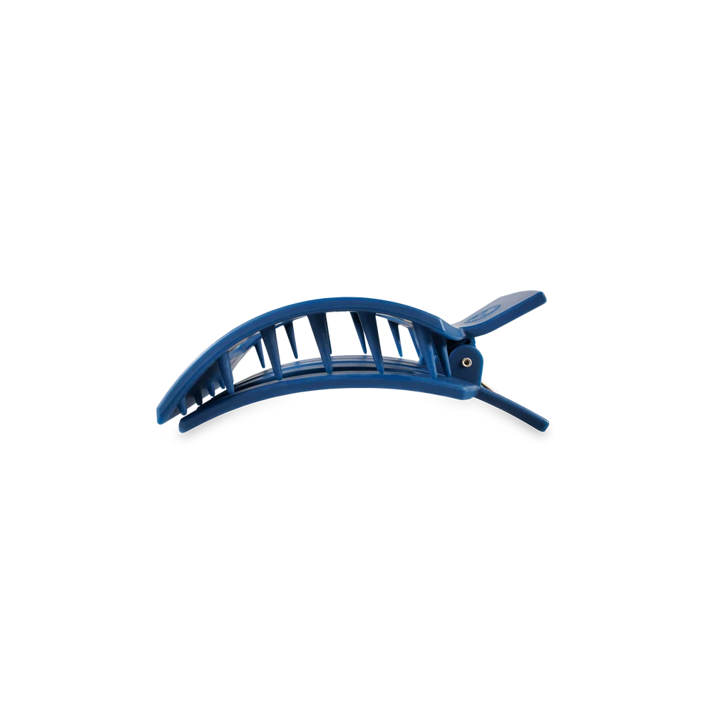 Midnight Rain Small Flat Square Hair Clip