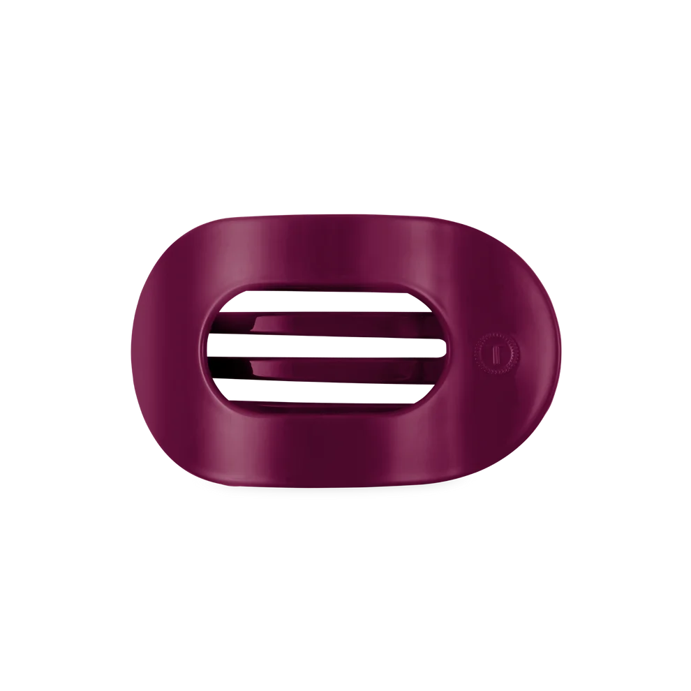 Mulberry Medium Flat Round Hair Clip