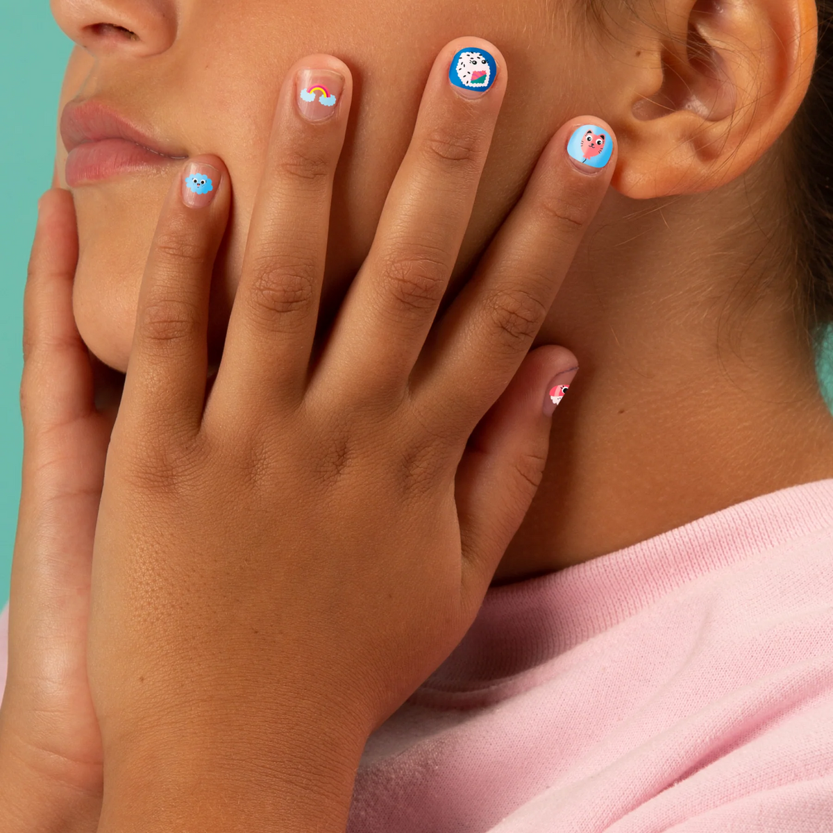 Lily the Unicorn Nail Stickers