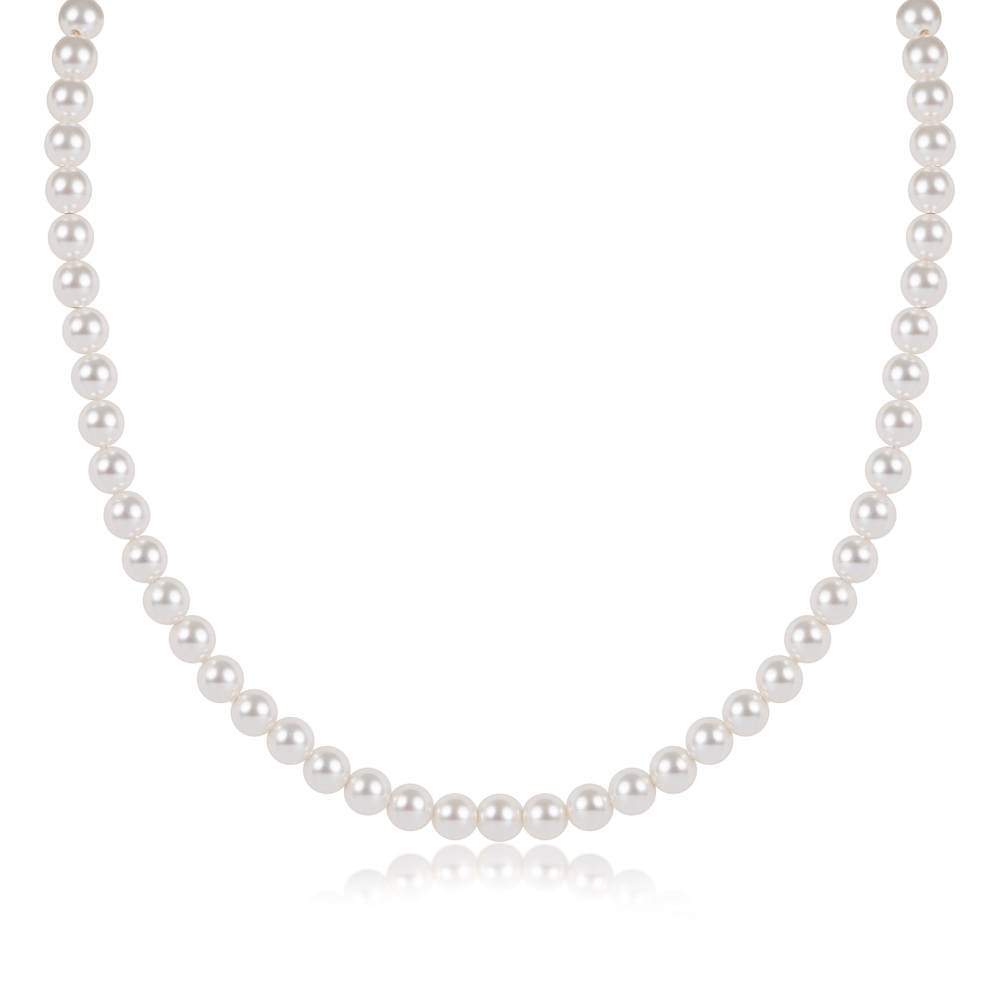 15" Choker Classic Pearl 5mm Bead